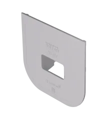 BRYZA PVC Klapka usazovače 110 mm šedá