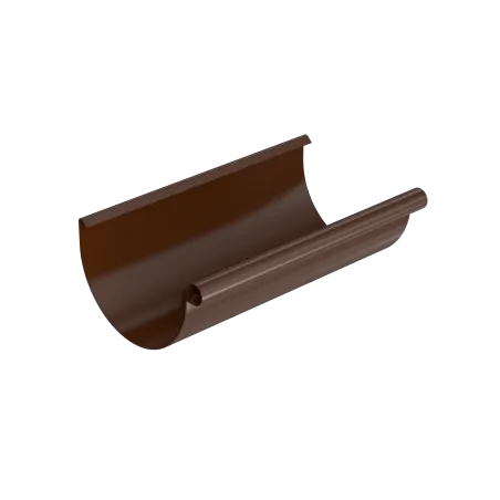 BRYZA STAL Strešný žľab 125 mm / 4 m hnedý