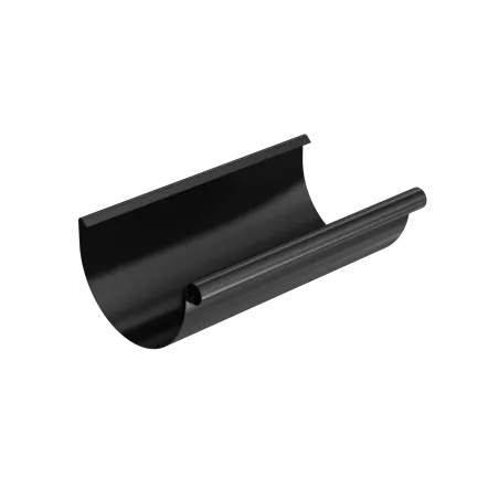 BRYZA STAL Okapový žlab 125 mm černý 3 m