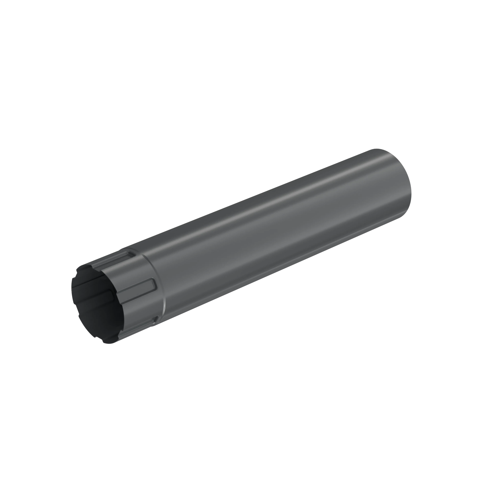 BRYZA STEEL LEFOLYÓCSŐ 90 mm / 4 m grafit