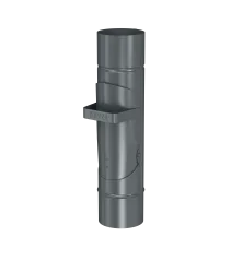 BRYZA STAL Vyčištění 90 mm antracit