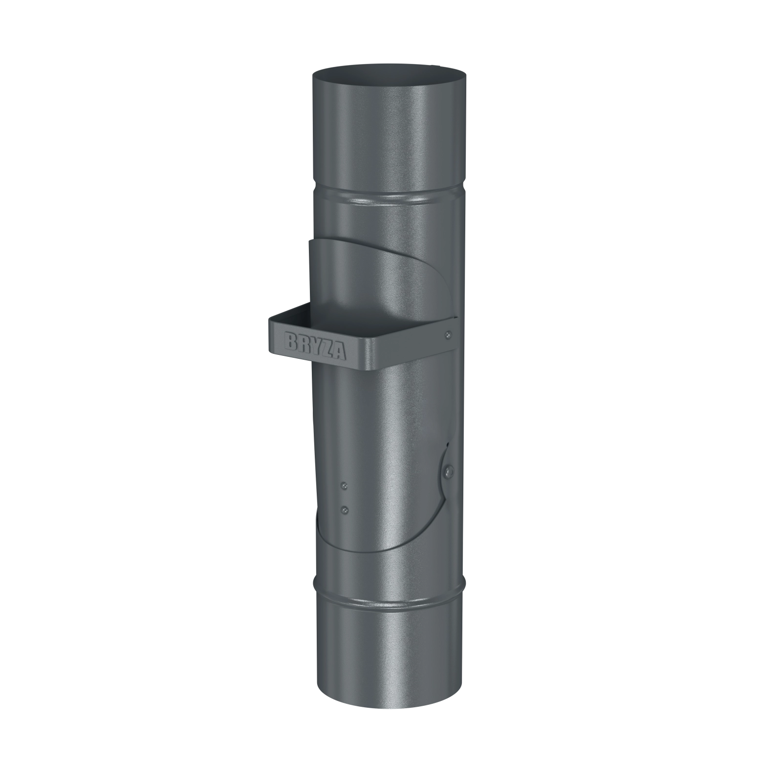 BRYZA STAL Vyčištění 90 mm antracit