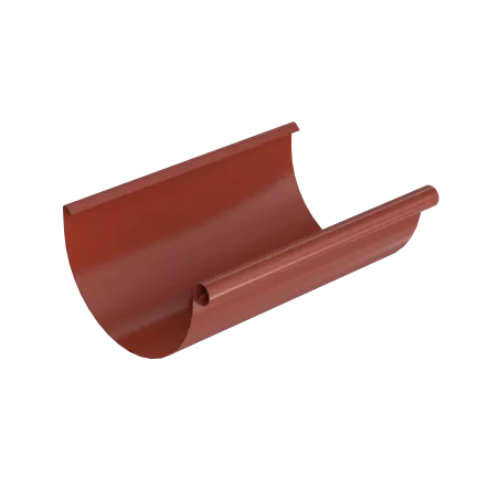 BRYZA STAL Okapový žlab 150 mm cihlový 4 m