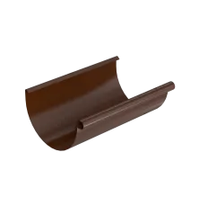 BRYZA STAL Okapový žlab 150 mm hnědý 3 m