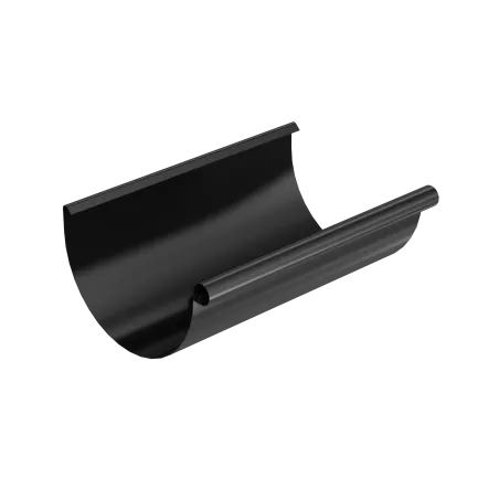 BRYZA STAL Okapový žlab 150 mm černý 3 m