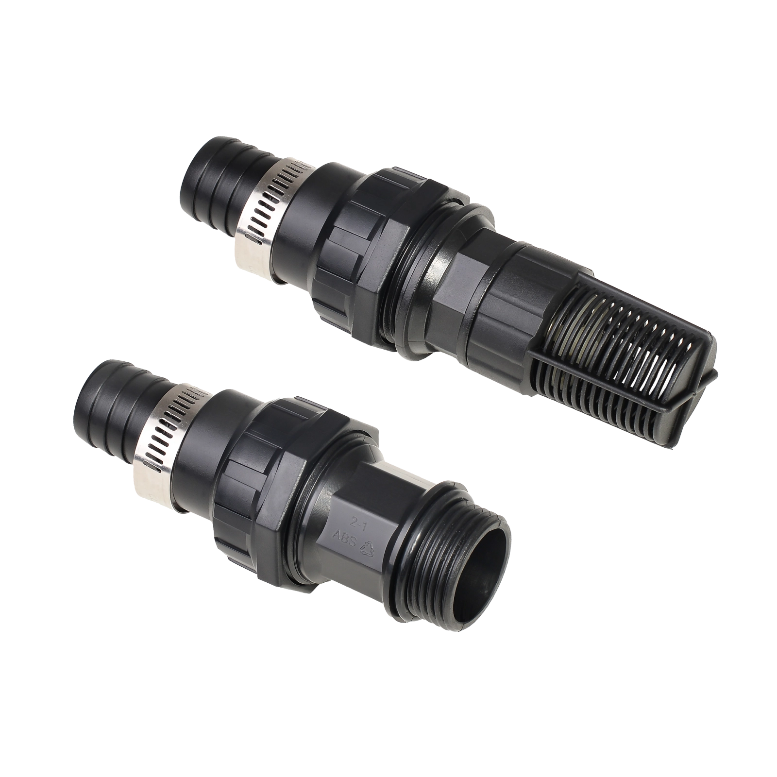 pětný ventil s odsávacím košem a výstupem pro hadici 25 mm