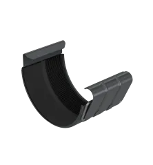 BRYZA STAL Žľabová spojka 125 mm grafitová