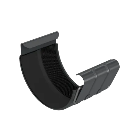 BRYZA STAL Spojka žlabu 125 mm grafitový