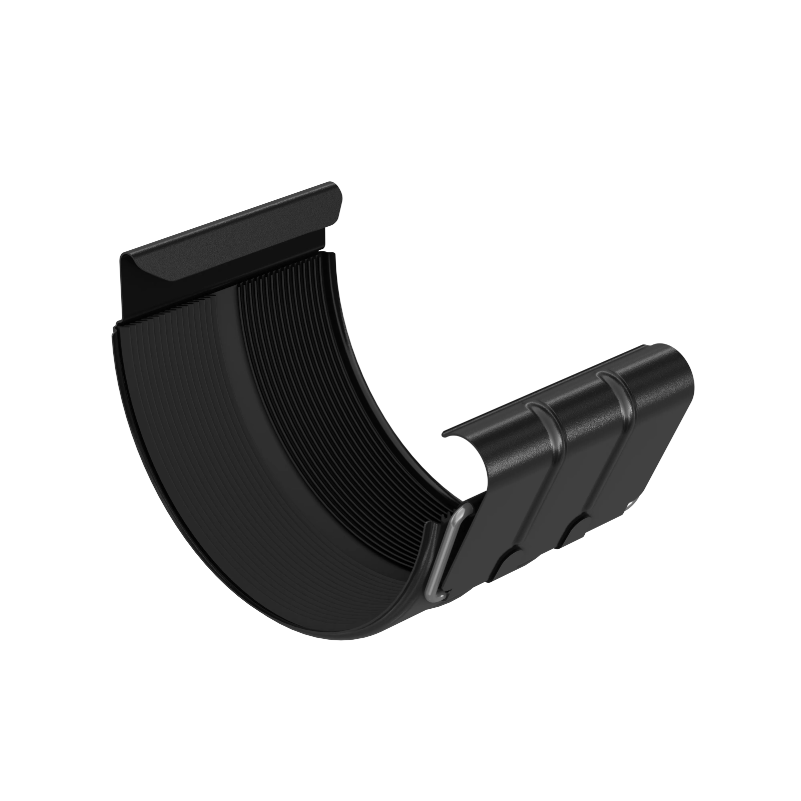 BRYZA STAL Spojka žlabu 125 mm černý