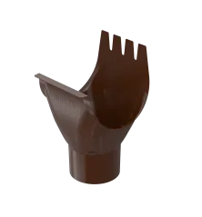 BRYZA STAL Odkvapový žľab 125 / 90 mm hnedý