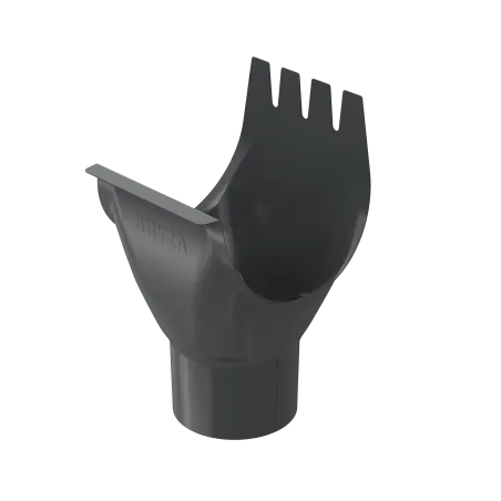 BRYZA STAL Odkvapový žľab 125 / 90 mm grafitový