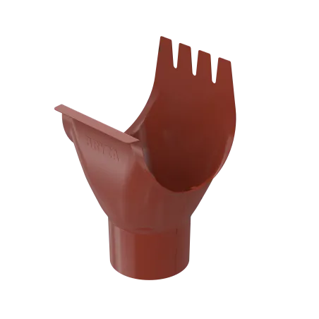 BRYZA STAL Odkvapový žľab 125 / 90 mm tehlovočervený