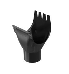 BRYZA STAL Odkvapový žľab 125 / 90 mm čierny