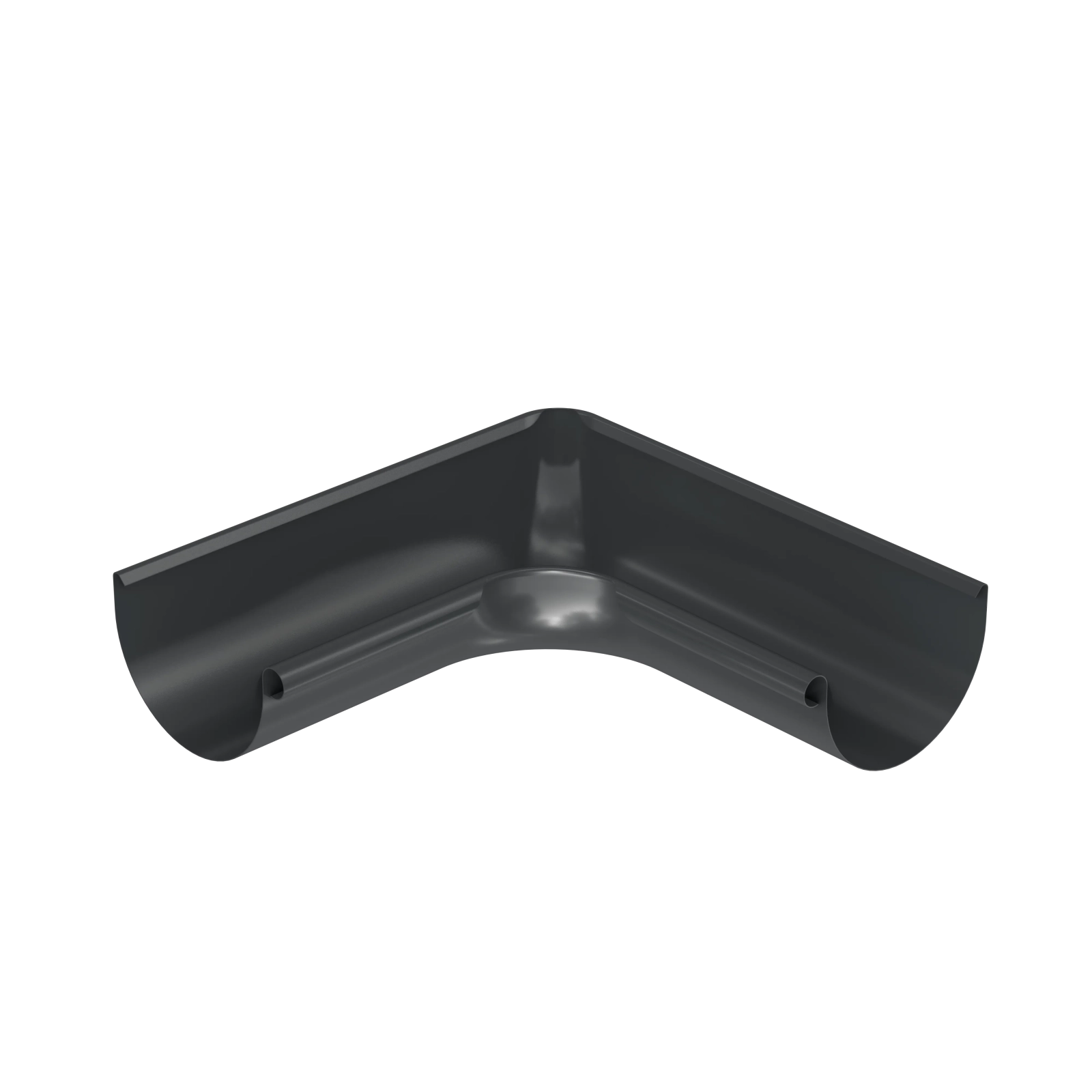 BRYZA STAL Vnútorný roh 125 mm grafit