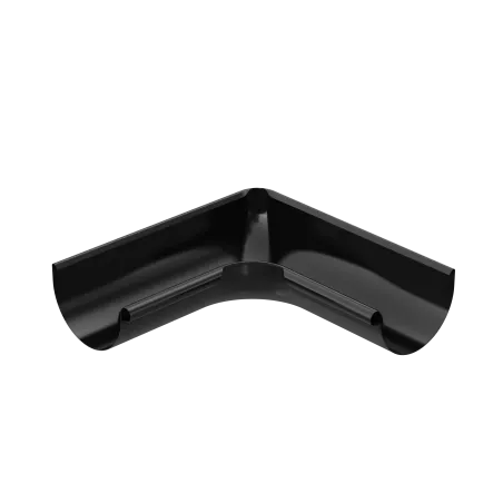 BRYZA STAL Vnitřní roh 125 mm černý