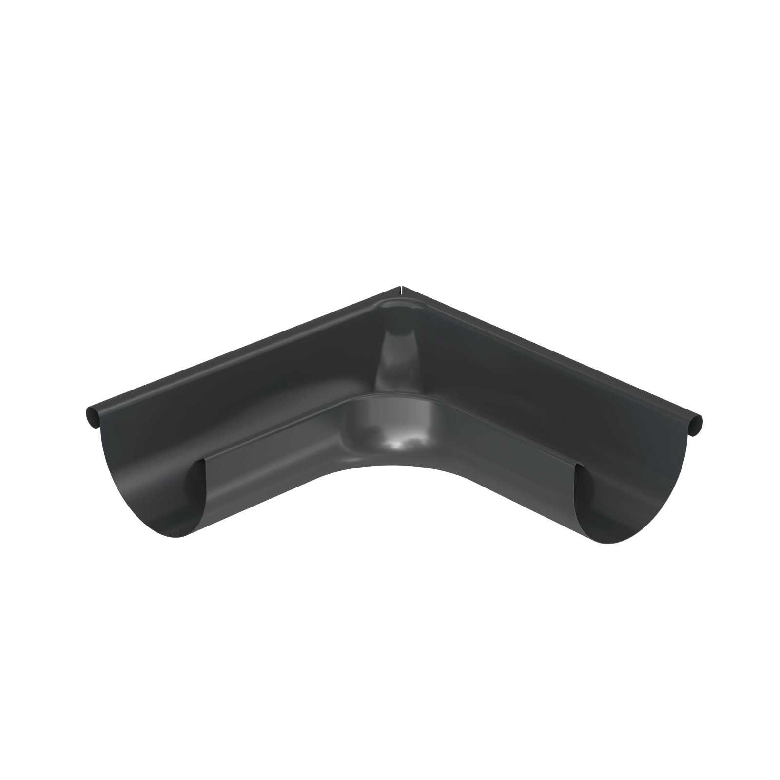 BRYZA STAL Vnější roh 125 mm grafitový