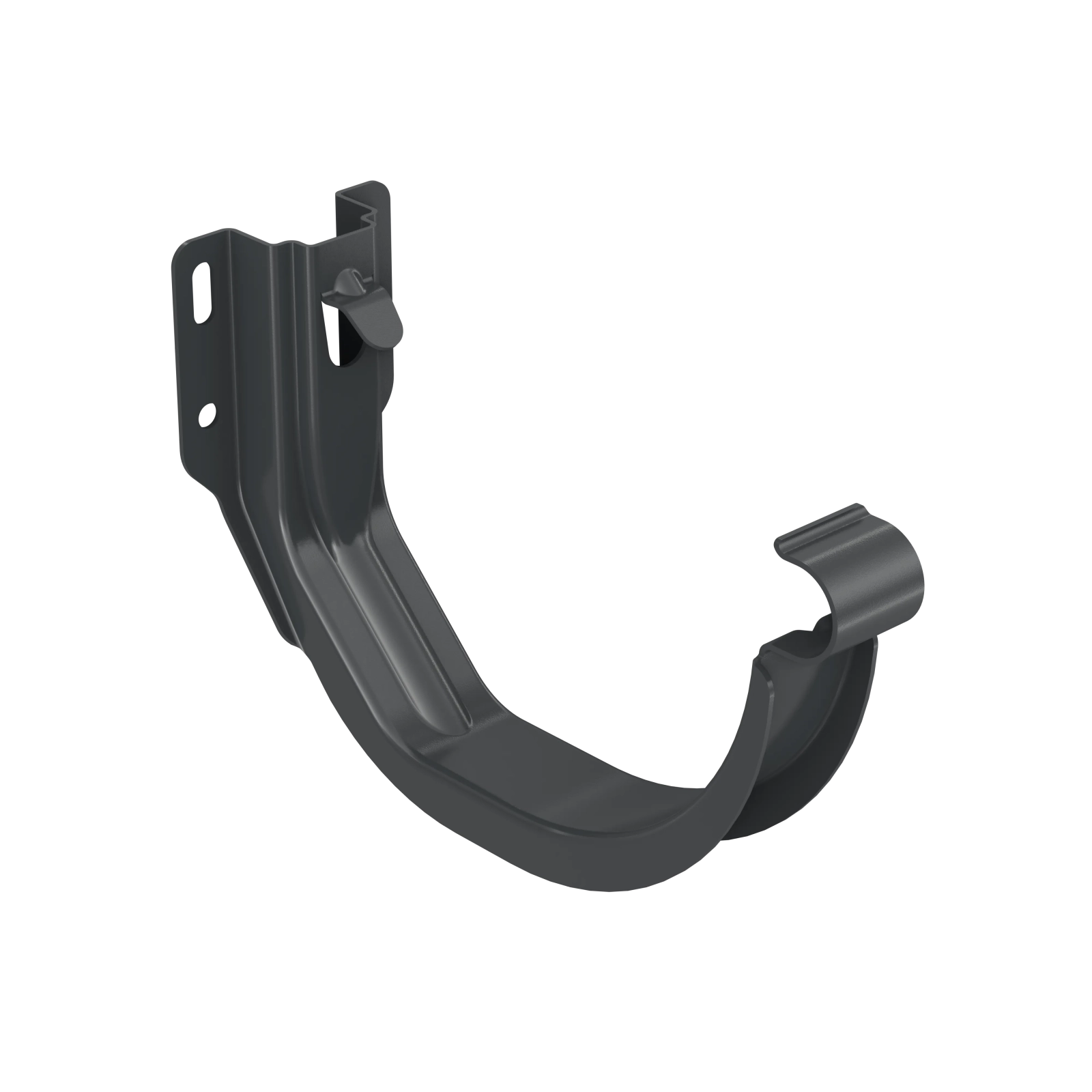 BRYZA STAL Hák žlabu římsový/čelní 125 mm grafitový