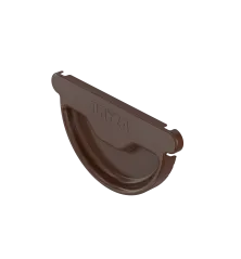 BRYZA STAL Univerzálna koncovka 125 mm hnedá