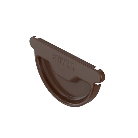 BRYZA STAL Univerzálna koncovka 125 mm hnedá