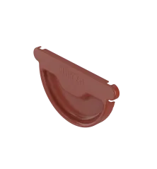 BRYZA STAL Univerzálna koncovka 125 mm tehlovočervená