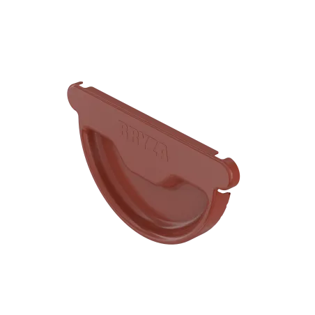 BRYZA STAL Univerzálna koncovka 125 mm tehlovočervená