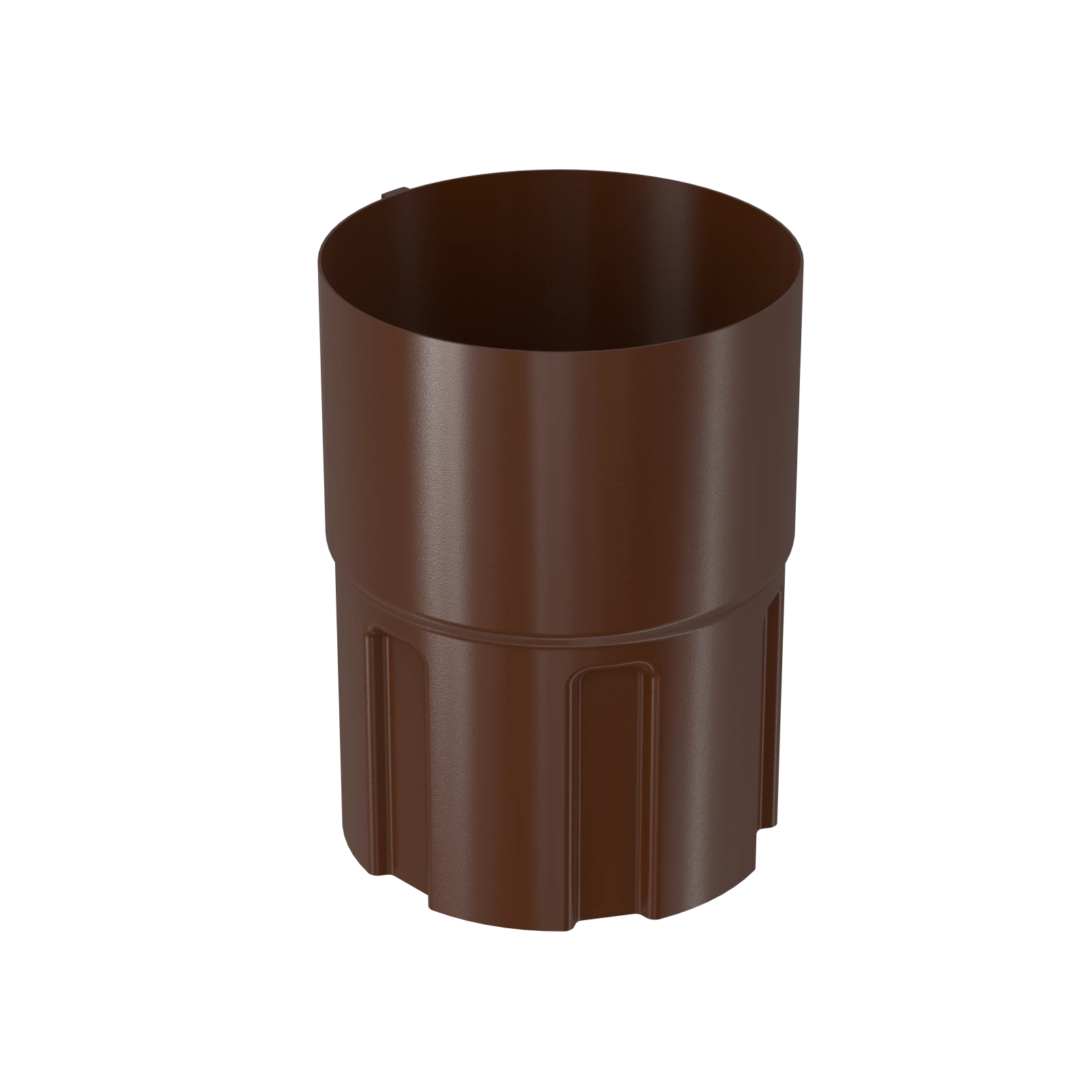 BRYZA STAL Spojka svodu 90 mm hnědá