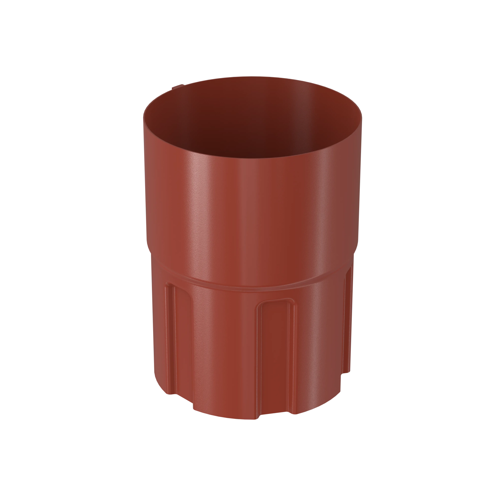 BRYZA STAL Spojka svodu 90 mm cihlově červená