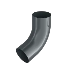 BRYZA STAL Koleno na rúry 90 mm antracitová
