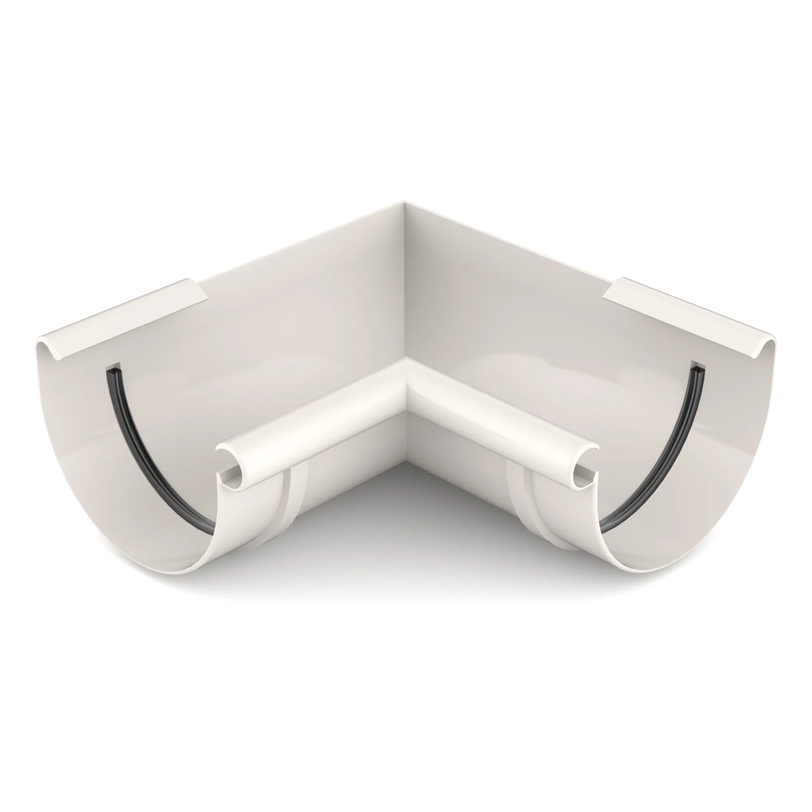BRYZA PVC Vnútorný roh 150 mm biely
