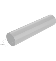 BRYZA PVC LEFOLYÓCSŐ 110 mm 4 m grafit