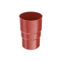 BRYZA PVC spojka svodové roury 110 mm červená (RAL 3011)
