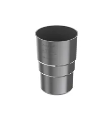 BRYZA PVC spojka svodové roury 110 mm grafitová (RAL 7021)