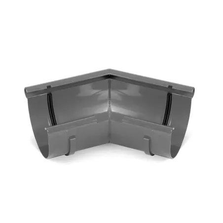 BRYZA PVC vnitřní nast. roh 120°–145°   100 mm grafitová (RAL 7021)