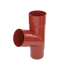 BRYZA PVC T-rúra 110/110/110 mm červená