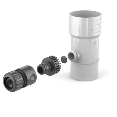 BRYZA PVC zberač vody 110 mm biely