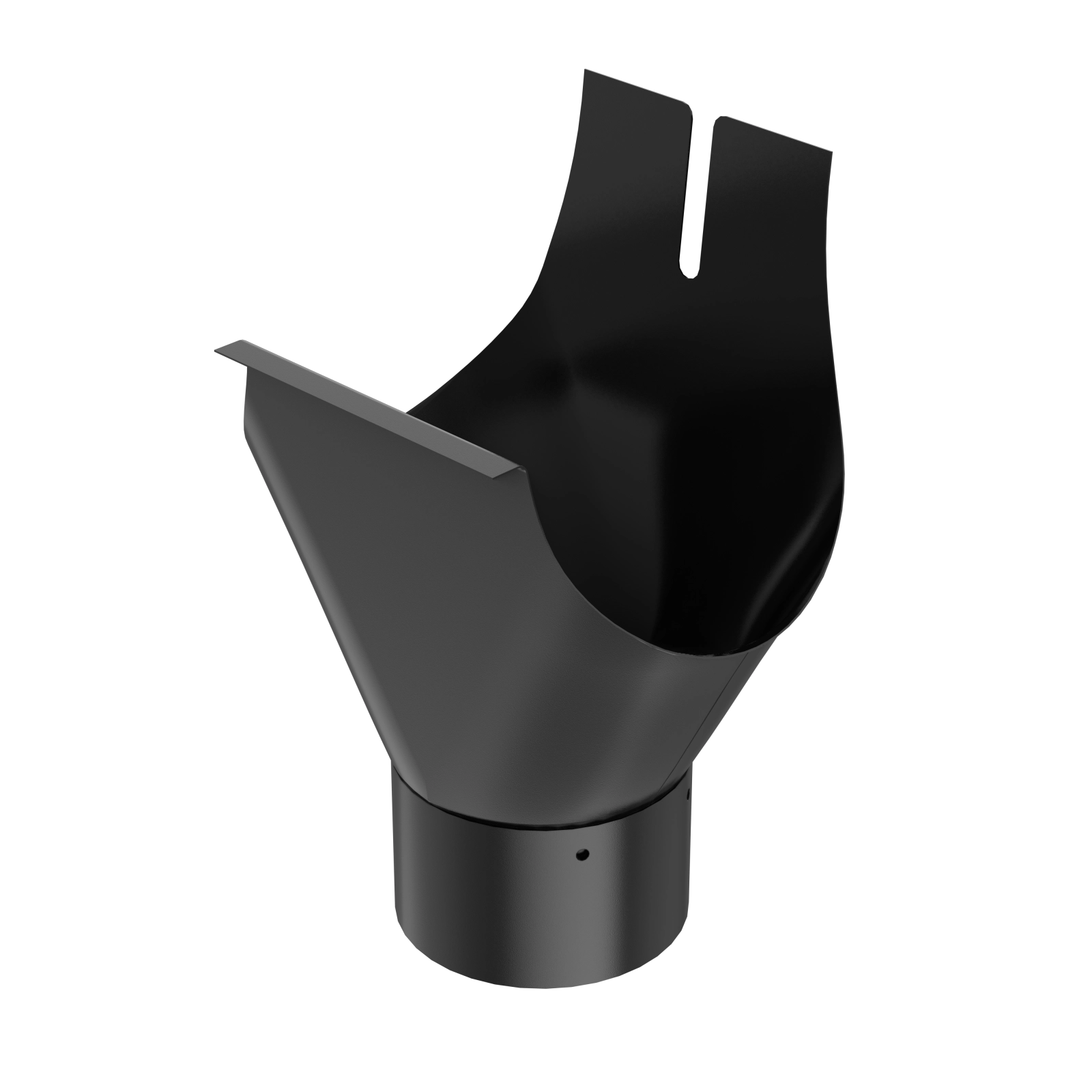 BRYZA STAL Kotlík  125/100 mm černý