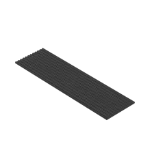 Těsnění spojky žlabu 150 mm černá