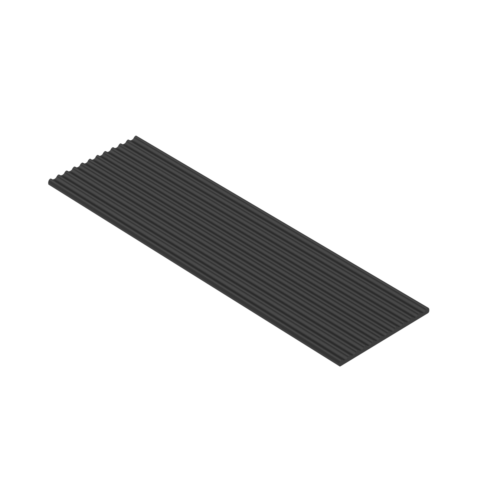 Těsnění spojky žlabu 150 mm černá