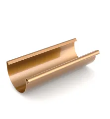 BRYZA PVC žlab 125 mm měděná délka 4 m