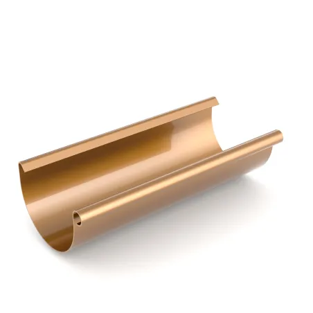 BRYZA PVC Strešný žľab 125 mm 4 m medený