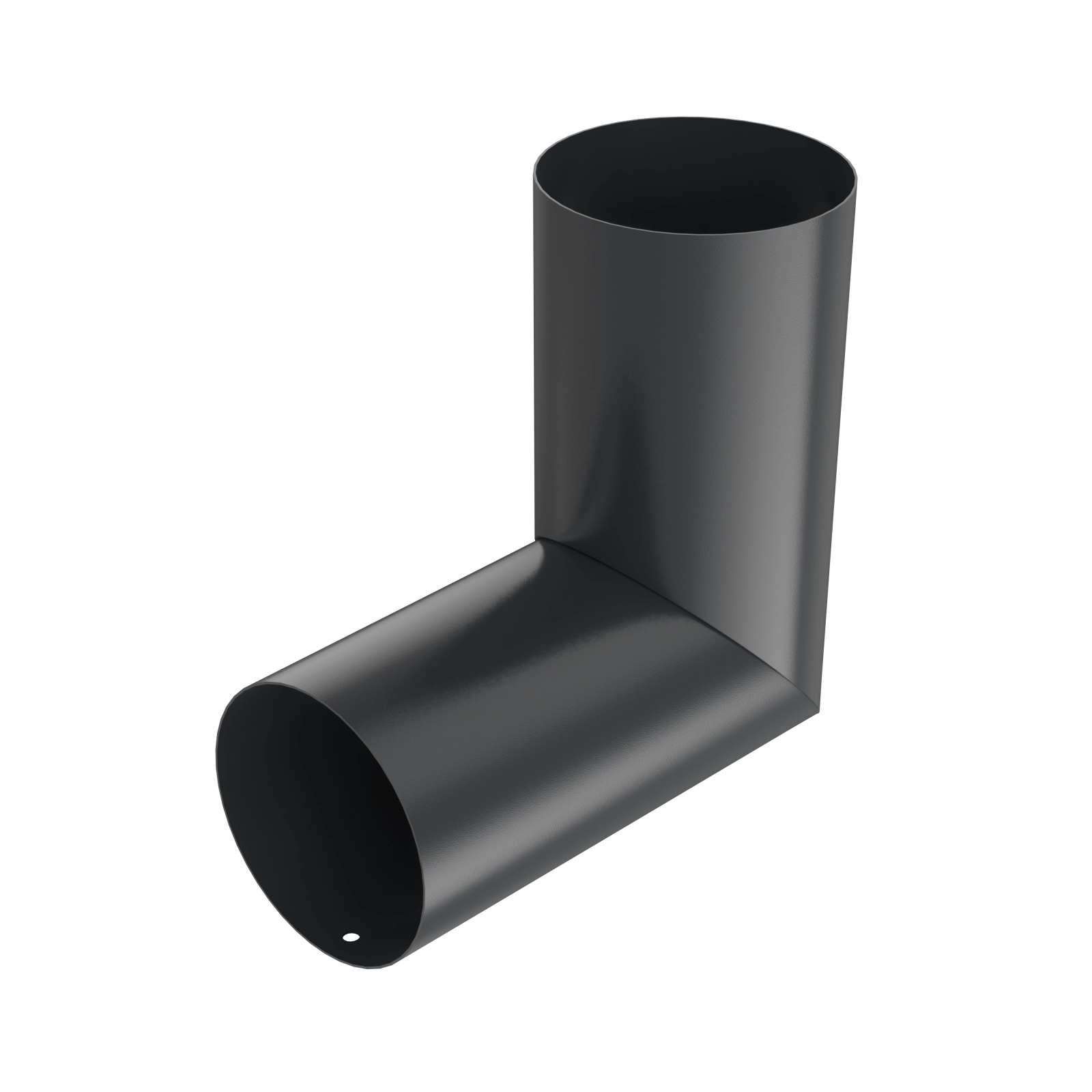 BRYZA STAL Koleno (akýkoľvek uhol) 90 mm grafit