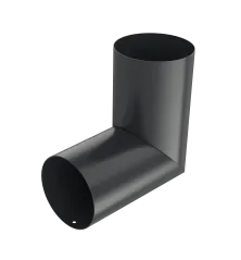 BRYZA STAL Koleno (ľubovoľný uhol) 100 mm grafit