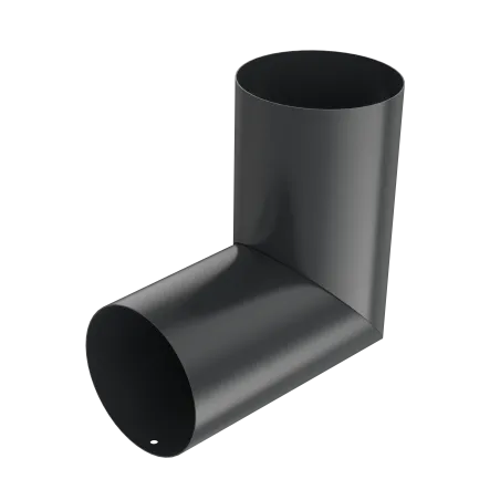 BRYZA STAL Koleno (ľubovoľný uhol) 100 mm grafit