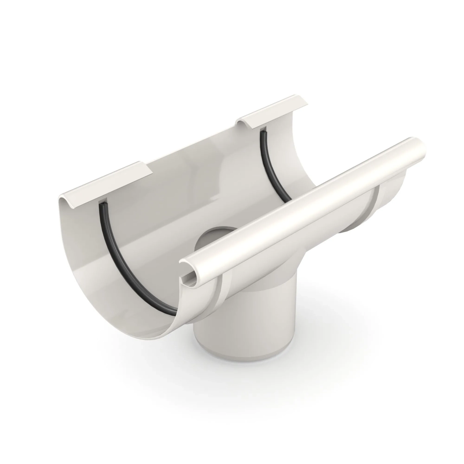 BRYZA PVC kotlík 125/90 mm bílá (RAL 9010)