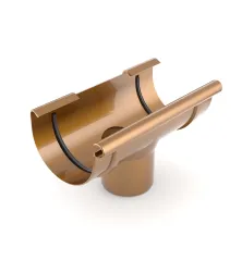 BRYZA PVC výpustný otvor 125/90 mm meď