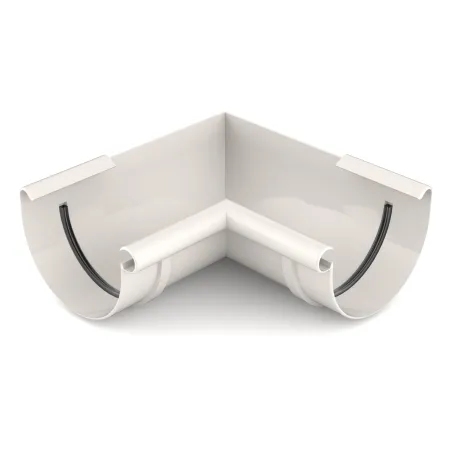 BRYZA PVC Vnútorný roh 125 mm biely