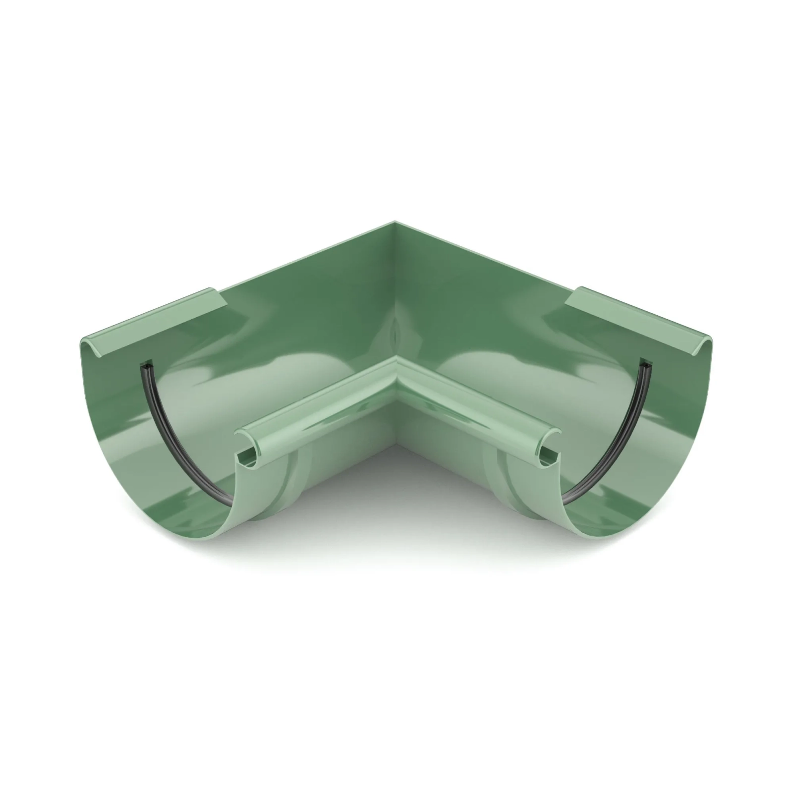 BRYZA PVC vnitřní roh 90° 125 mm zelená (RAL 6020)