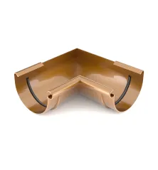 BRYZA PVC vnitřní roh 90° 125 mm měděná