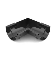 BRYZA PVC Vnútorný roh 125 mm čierny