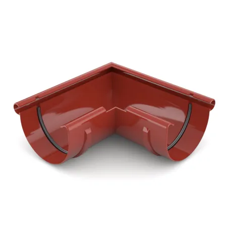 BRYZA PVC Vonkajší roh 125 mm červený